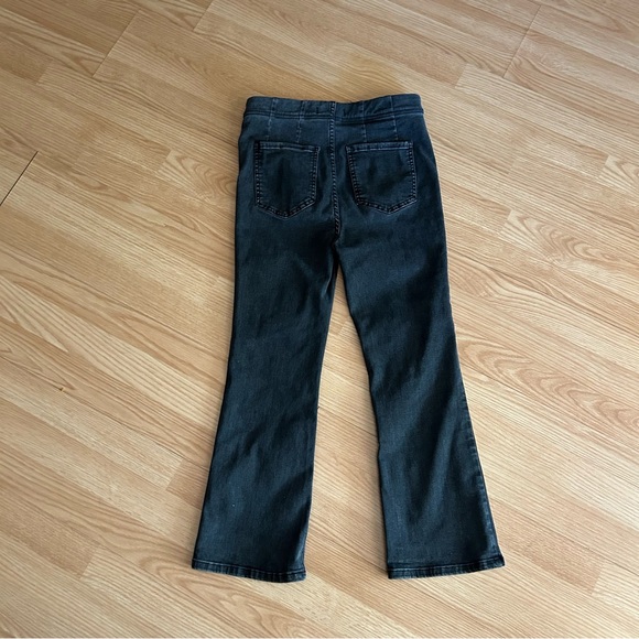 Free People Dark Wash Penny Pull on Flare Jeans Size 28 - Picture 9 of 9